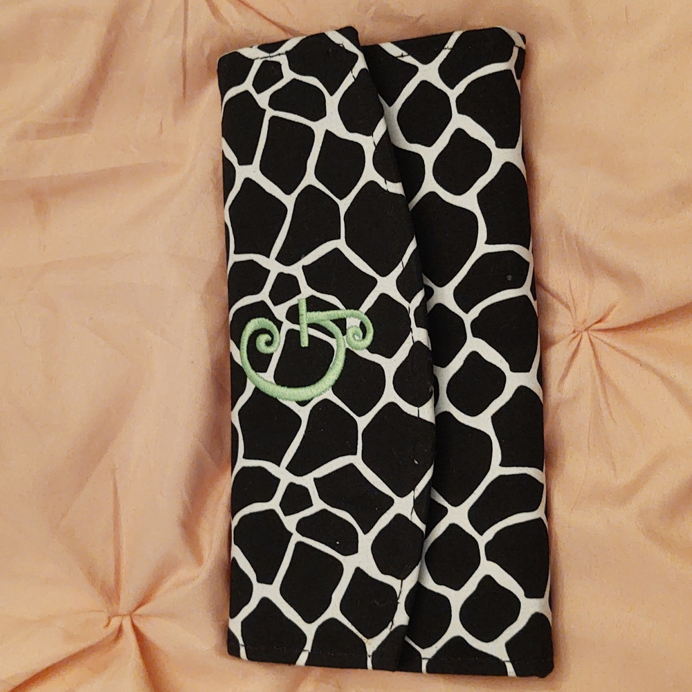 Black & white wallet/clutch